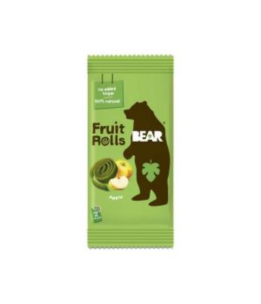 Jablkové ovocné rolky Bear 20g 