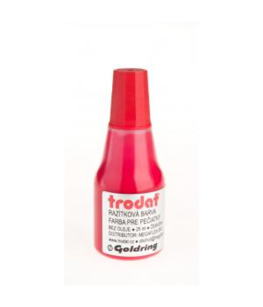 Pečiatková farba Trodat 7010 25 ml červená 