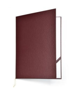 Obal na diplomy a certifikáty Standard, bordová 