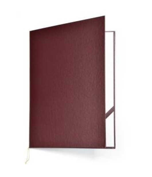 Obal na diplomy a certifikáty Standard, bordová 