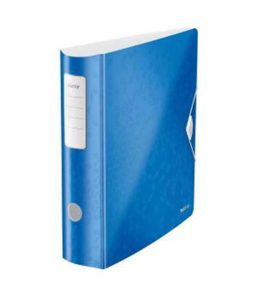 Zakladač pákový Leitz 180° Active WOW 8,2cm modrý 