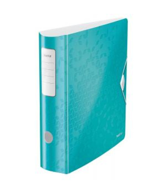 Zakladač pákový Leitz 180° Active WOW 8,2cm ľadovo modrý 