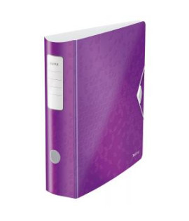 Zakladač pákový Leitz 180° Active WOW 8,2cm purpurový 