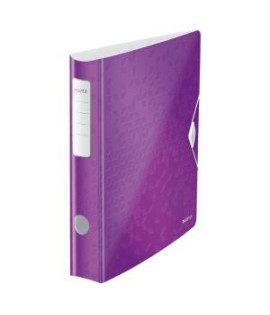 Zakladač pákový Leitz 180° Active WOW 6,5cm purpurový 