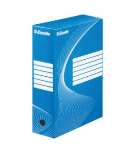 Archívny box Esselte 100mm modrý/biely 
