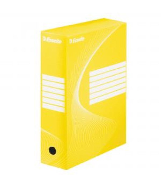 Archívny box Esselte 100mm žltý/biely 