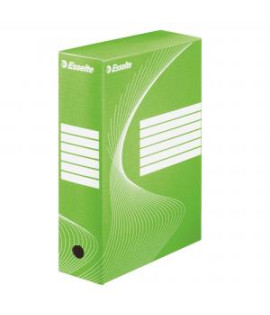 Archívny box Esselte 100mm zelený/biely 