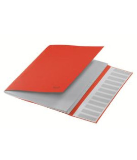 Triediaca kniha 12 Leitz Recycle červená 