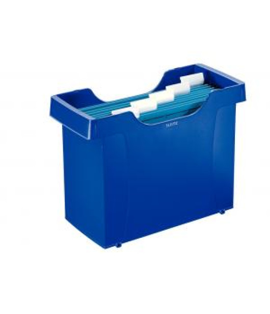 Zásobník na závesné obaly Leitz Plus modrý 