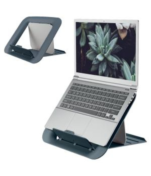 Stojan pod notebook Leitz Cosy Ergo zamatový sivý 