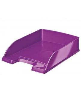 Odkladač Leitz WOW metalický purpurový 