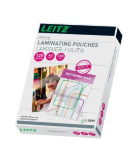 Laminovacie fólie Leitz iLAM A6, 125 mic, 100 ks 