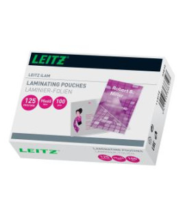 Laminovacie fólie Leitz iLAM 95 x 65 mm, 125 mic, 100 ks 