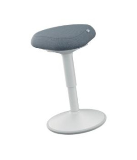 Ergonomická balančná stolička Leitz Ergo na sedenie, svetlosivá 