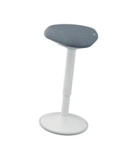 Ergonomická balančná stolička Leitz Ergo na státie, svetlosivá 