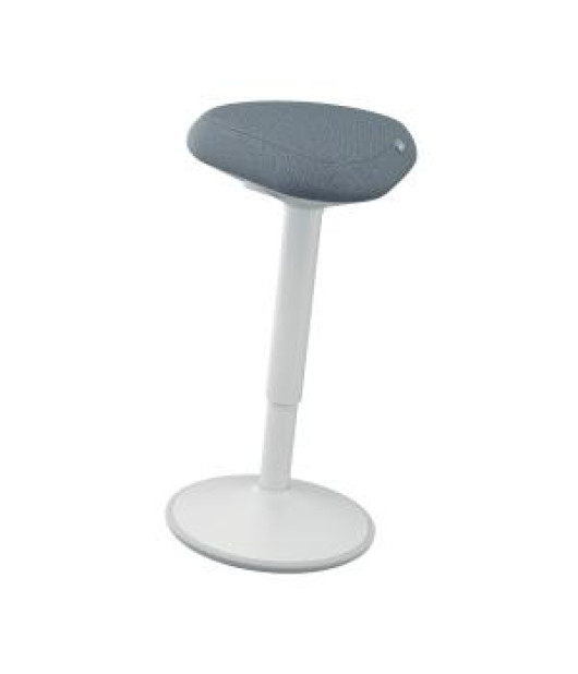 Ergonomická balančná stolička Leitz Ergo na státie, svetlosivá 