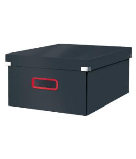 Veľká krabica Click & Store A3 Leitz Cosy zamatová sivá 
