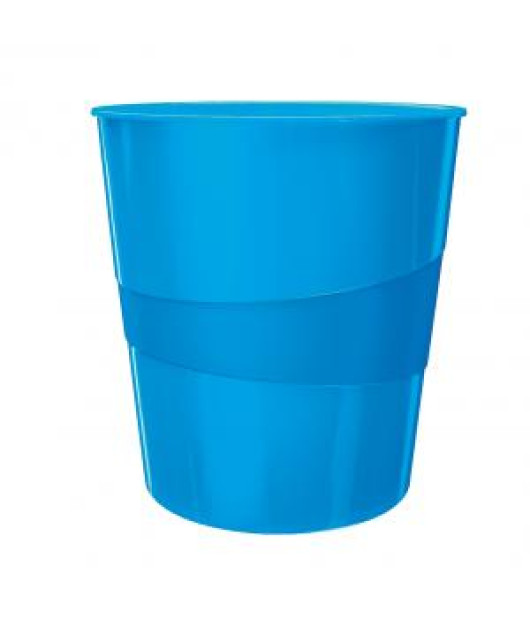 Kôš plastový Leitz WOW 15 ℓ modrý 