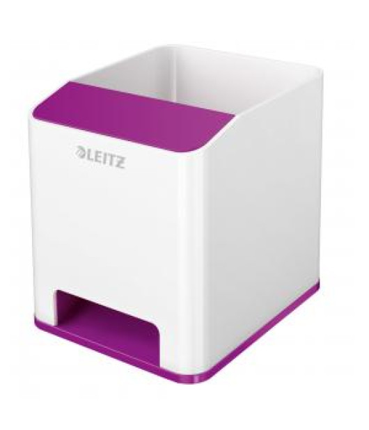 Stojan na perá hudobný Leitz WOW purpurový 