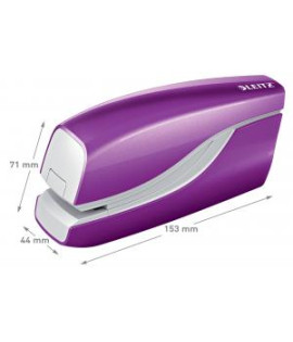 Elektrická zošívačka Leitz New NeXXt WOW 5566 purpurová 