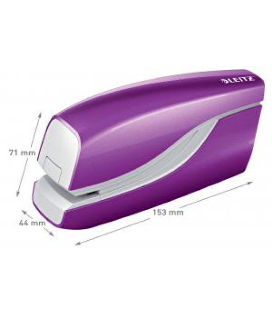 Elektrická zošívačka Leitz New NeXXt WOW 5566 purpurová 