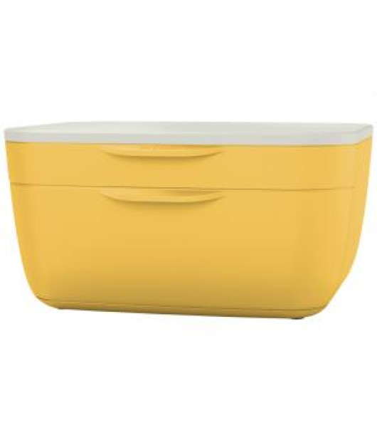 Zásuvkový box Leitz Cosy teplý žltý 
