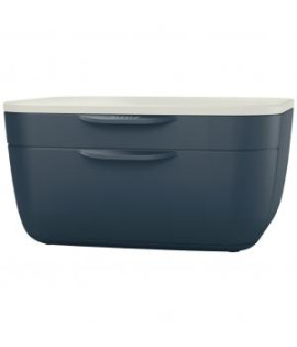 Zásuvkový box Leitz Cosy zamatový sivý 