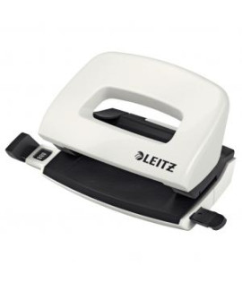 Dierovačka Leitz NeXXT 5060 mini perleťová biela 