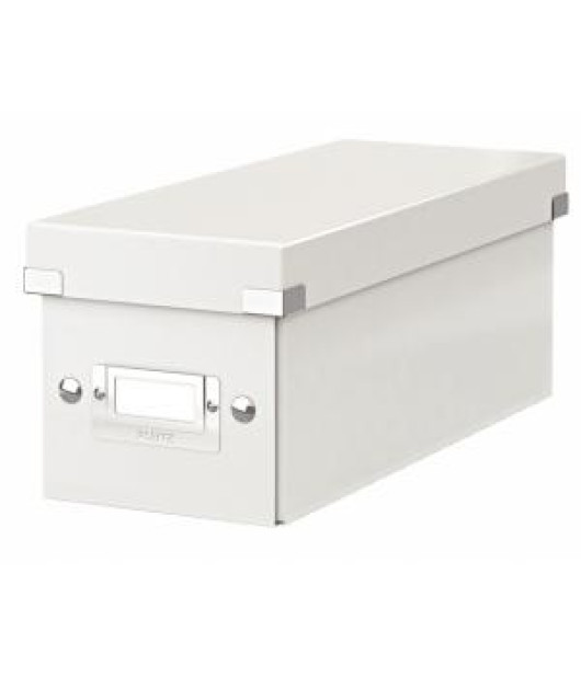 Krabica na CD Click & Store biela 
