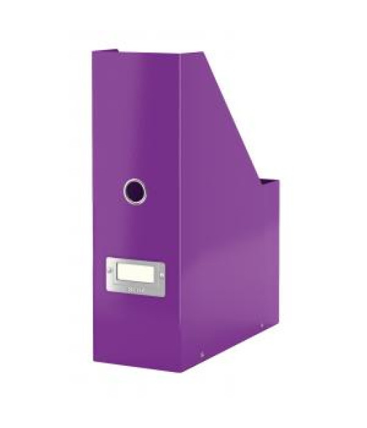 Stojan na časopisy Leitz Click & Store purpurová 
