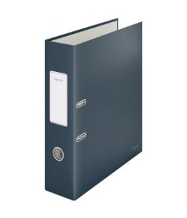 Zakladač pákový Leitz 180° Cosy 8cm zamatová sivá 