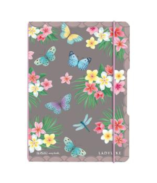 Zošit Herlitz my.book Flex Ladylike Motýľ A5 40 listov bodkovaný 