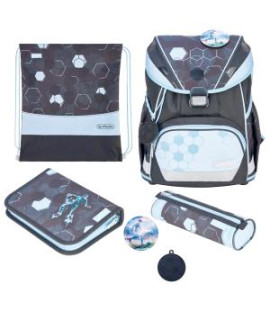 Školská taška Herlitz UltraLight+XL Futbal, sada 