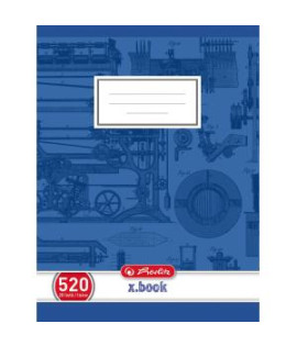 Zošit Herlitz 520, A5, čistý, 70g/m2 