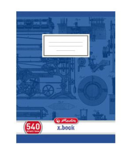 Zošit Herlitz 540, A5, čistý, 70g/m2 