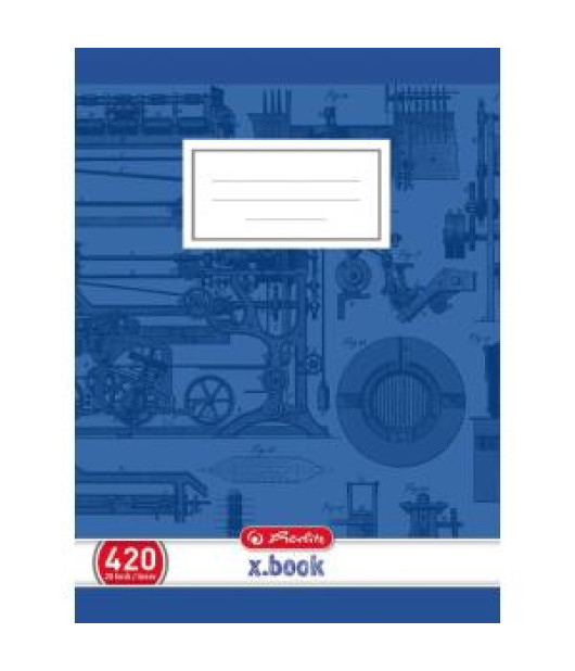 Zošit Herlitz 420, čistý, 70g/m2 
