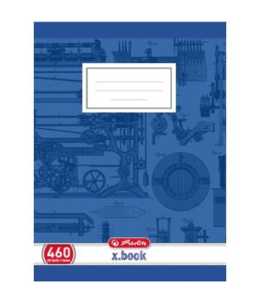 Zošit Herlitz 460, A4, čistý, 70g/m2 