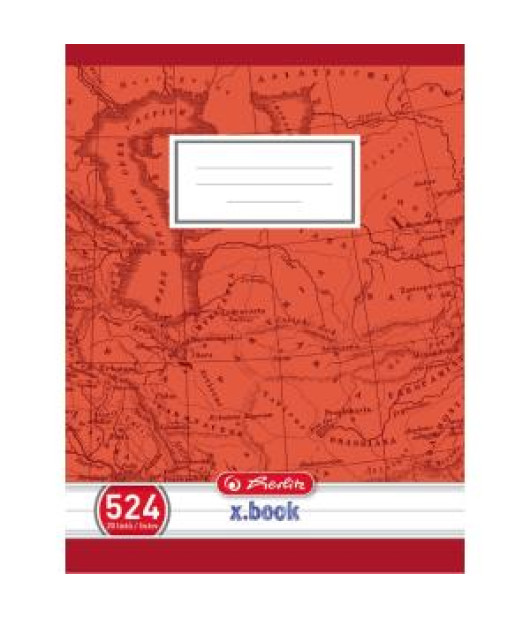 Zošit Herlitz 524, A5, linajkový, 70g/m2 