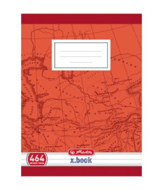 Zošit Herlitz 464, A4, linajkový, 70g/m2 