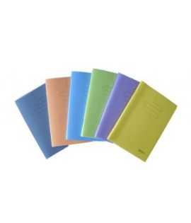 Zošit Herlitz 564, A5, s PP obalom, mix farieb 