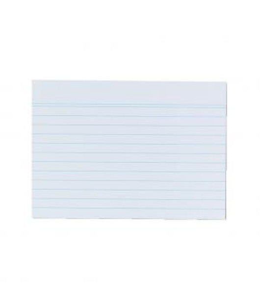 Papierové linajkové kartičky A6 Herlitz 