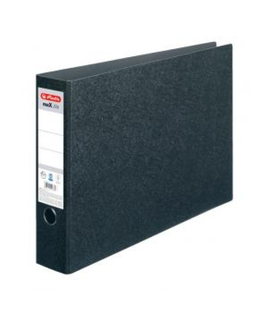 Zakladač pákový Herlitz maX.file A3 7,5cm na šírku čierny 