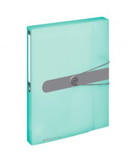 Plastový box s gumičkou Herlitz A4 PP mint 