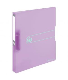 Zakladač 2-krúžkový Herlitz PP 2,5cm transparentný lila 