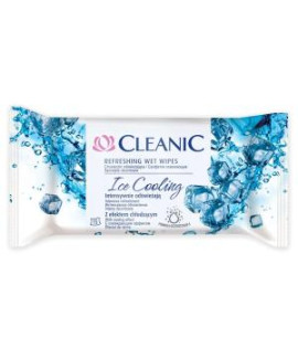 Vlhčené obrúsky Cleanic Cooling 15 ks 