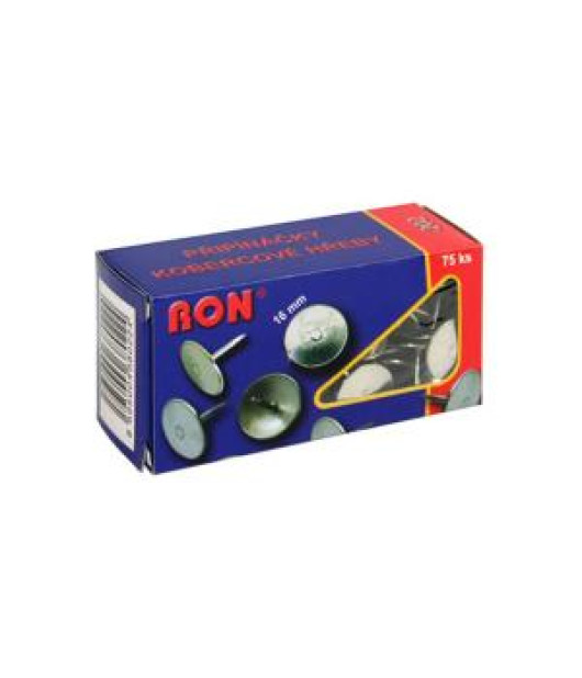 Pripináčiky RON 202, 16mm, 75 ks 