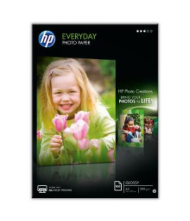 Papier HP Q2510A fotografický papier, lesklý, 100 listov, A4, 200 g (Q2510A) 