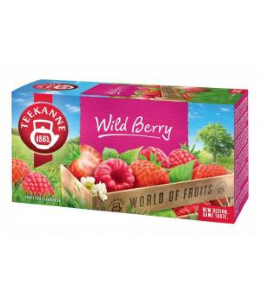 Čaj TEEKANNE ovocný Wild Berry HB 20 x 2g 