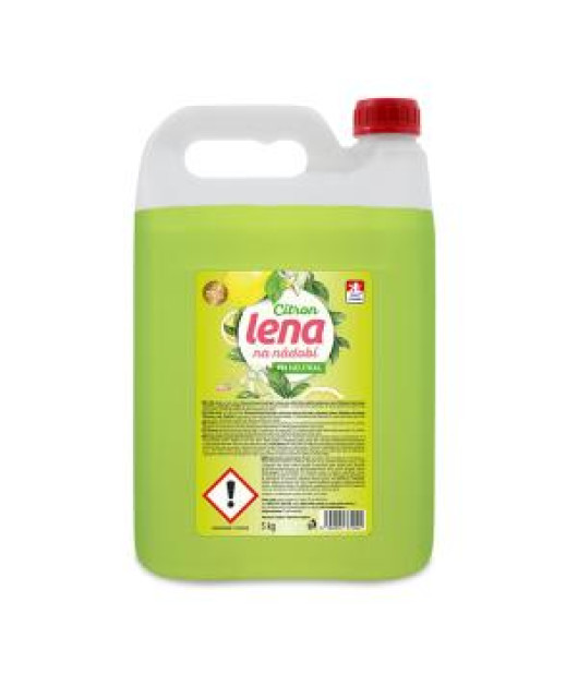 Prostriedok na riad LENA 5 kg citrón 