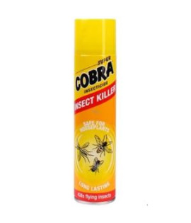 COBRA sprej na lietajúci hmyz 400 ml (žltý) 